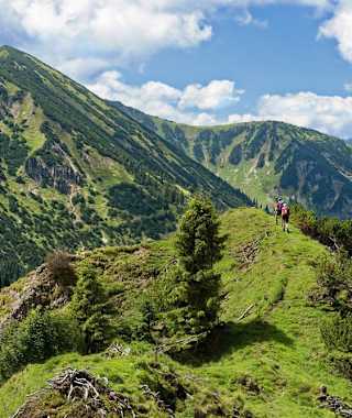 Notkarspitze-Überschreitung mit großartigem Fernblick