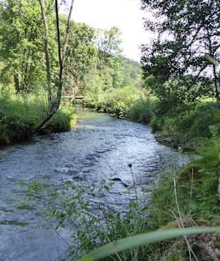 Das idyllische Lauterachtal