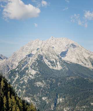 Blick auf den Watzmann