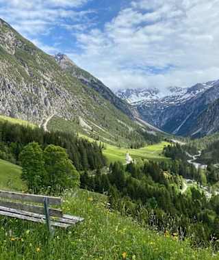 Schöne Aussicht vom Lechi Weg