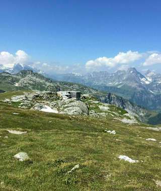 Die Leglerhütte dient als willkommene Einkehrmöglichkeit.
