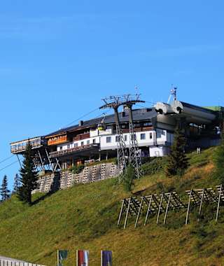Laireiteralm direkt an der Bergstation Panoramabahn
