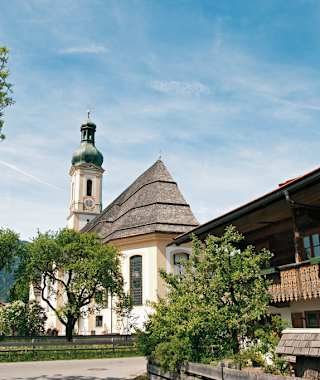 Ortszentrum von Lenggries.