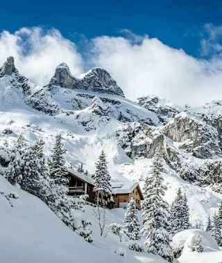 Die Drei Türme über der Lindauer Hütte.