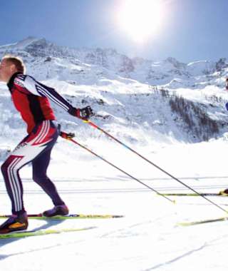 Loipe Blatten Fafleralp