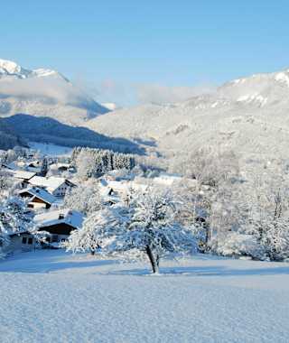 Winter in Unterwössen