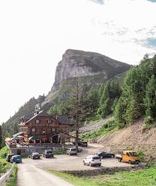 Gut erreichbar ist die Loserhütte auch für Mountainbiker.