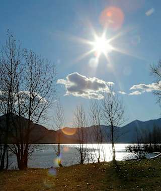 Entlang des Ufers des Lago Maggiore