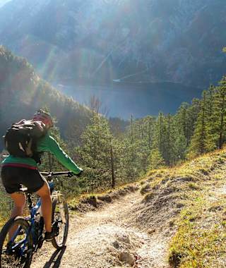 Abfahrt von der Köglalm