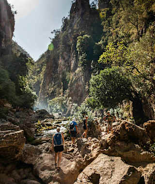 Wildromantisch ist die Wanderung durch die Akchour-Schlucht