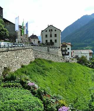 Der kleine Ort Matsch gehört der Initiative Bergsteigerdörfer an.