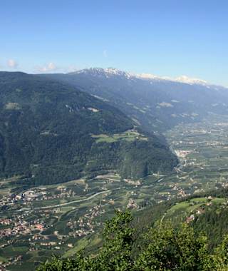 Zwischen Hochmuth und Vellau am Höhenweg
