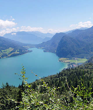 Ausblick auf den Mondsee