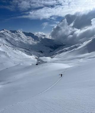 Anstieg auf die Torspitze