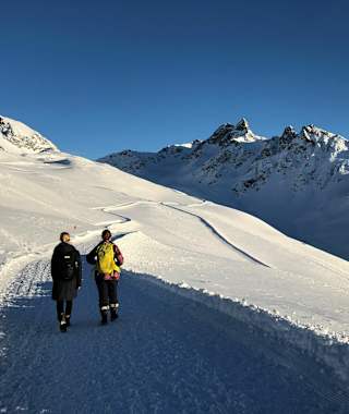 Muottas Muragl im Abendlicht