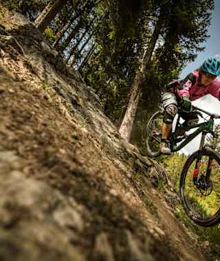 BikerIn am Gerry Trail