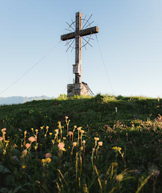 Gipfelkreuz auf der Öfenspitze