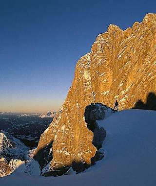 Sonnenaufgang am Hohen Dachstein