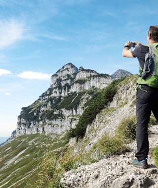 Auf dem Weg zum Rauhen Kamm