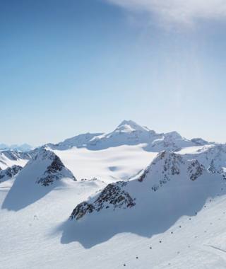 Grandiose Aussicht von der Wildspitze
