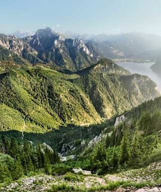 Wunderbarer Blick zum Traunsee