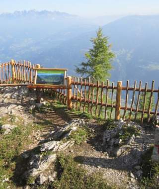 Blick vom Grenzstein