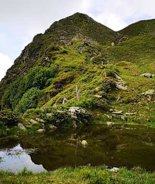 Auf der Nordseite des Stemmerkogels