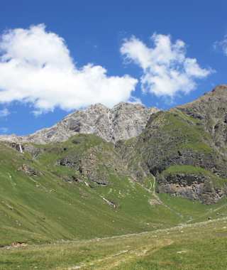 Cotschna - Egipta; im Hintergrund Piz Ela