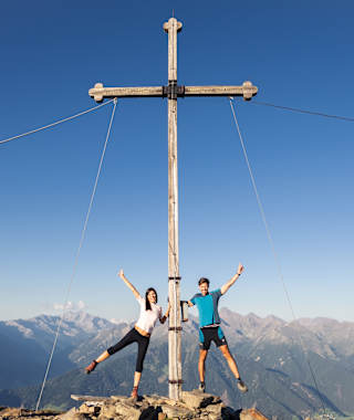 Am Gipfelkreuz