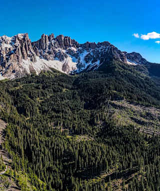 Karer See und Latemar