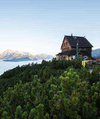 Die Peter-Wiechenthaler-Hütte