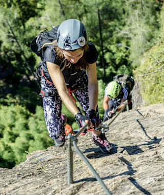 Im Peter Kofler Klettersteig