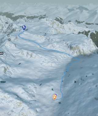 Übersicht Tour Piz d'Immez