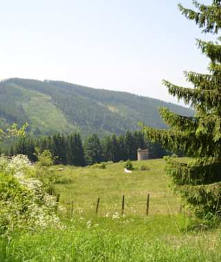 Pulverturm in Stoffen