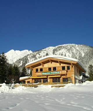 Pletzachalm im Winter