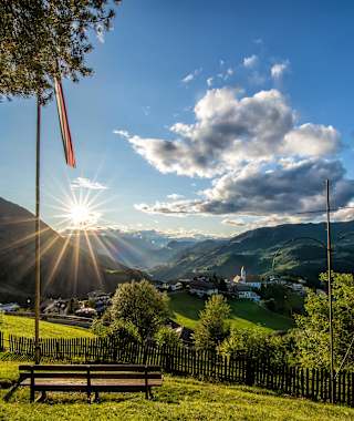 Aussicht vom Pstosser Bühl