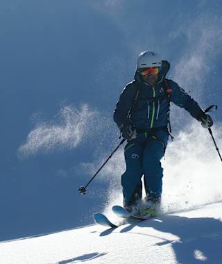 Endlos lange Pulverabfahrten sind das Motto dieser Tour 