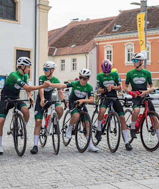 Die erste Etappe der Radjugendtour beginnt in Hartberg.