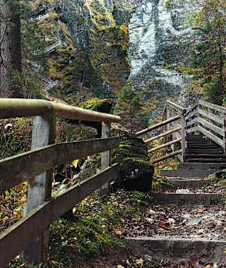 Steg in der Kitzlochklamm
