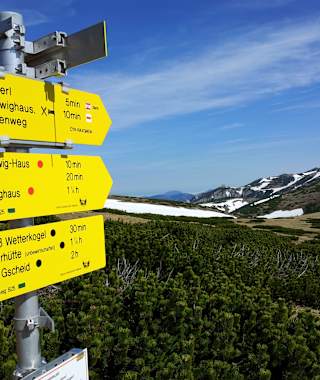 Auf der Rax Hochfläche