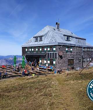 Die Reichensteinhütte in den Ennstaler Alpen