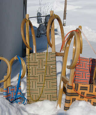 Rodeln in Sonntag-Stein