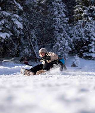 Rodelspaß für die ganze Familie am Kranzberg