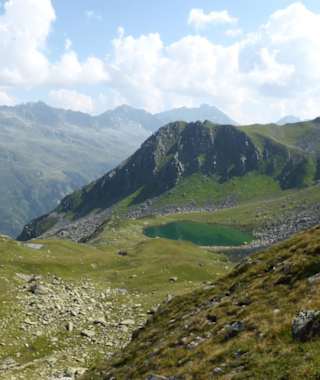 Blick auf den Alpguessee