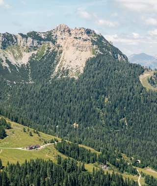 Die wunderschöne Lage der Rudnig Alm