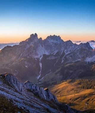 Rund um die Bischofsmütze - Etappe 1: Von Filzmoos zur Hofpürglhütte