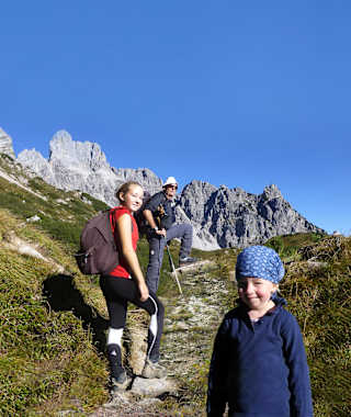 Trekking mit Kindern 