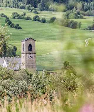 Die Klosteranlage St. Johann in Müstair. 