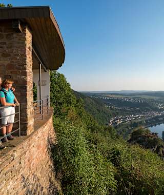 Grandiose Ausblicke genießt man vom Vogelfelsen