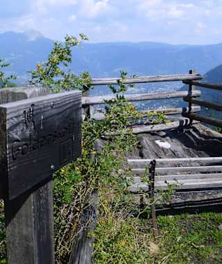 Am Sagenweg in Partschins